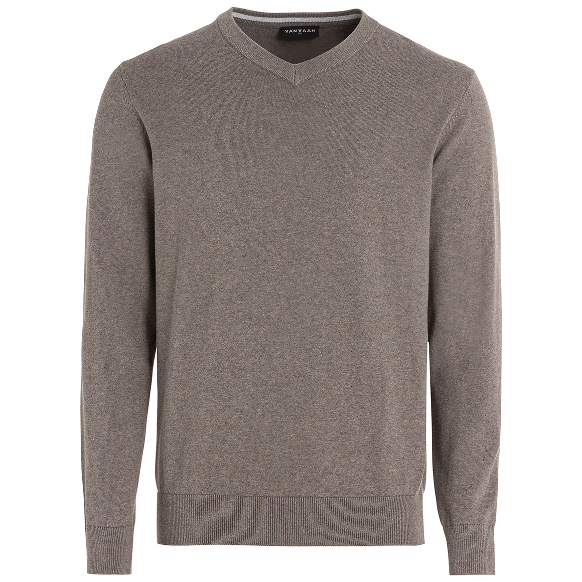 Herren Feinstrickpullover mit V-Ausschnitt