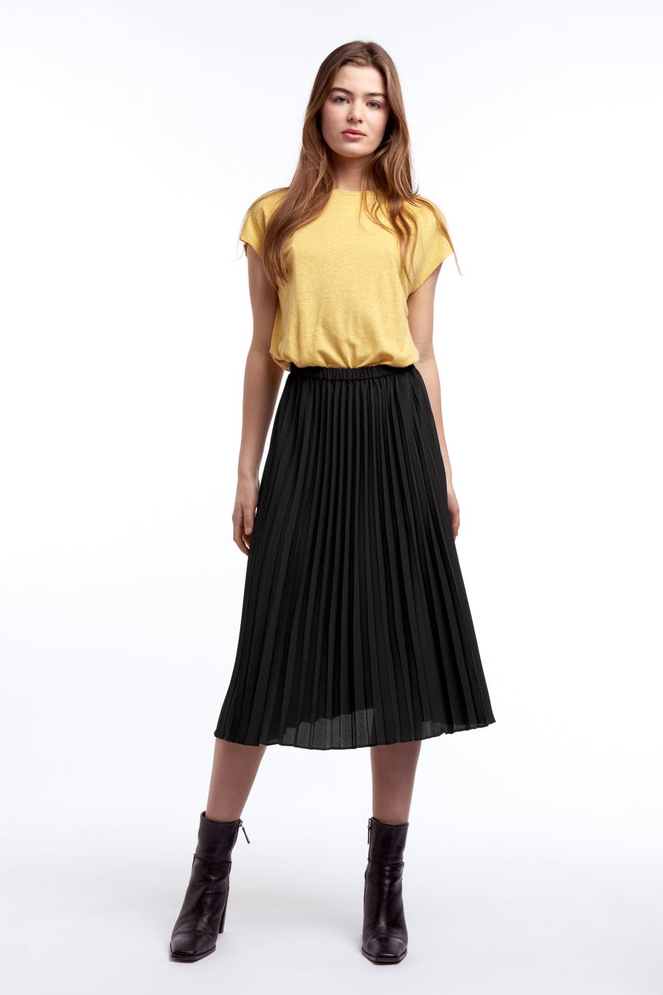Sarina pleated skirt