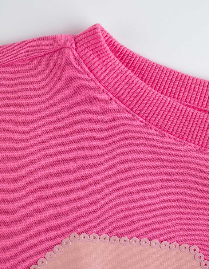 Sweatshirt - Paillettenbesatz