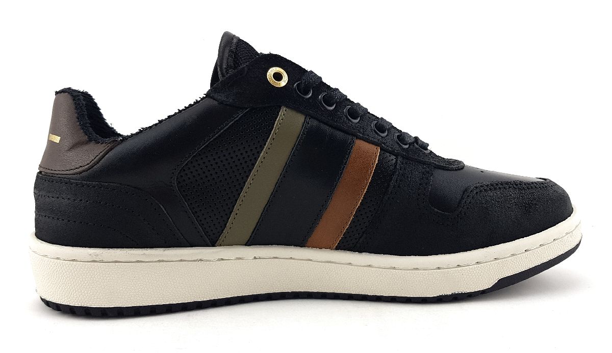 Pantofola d`oro Bolzano Uomo Low 10223033 Schwarz 25Y-Black