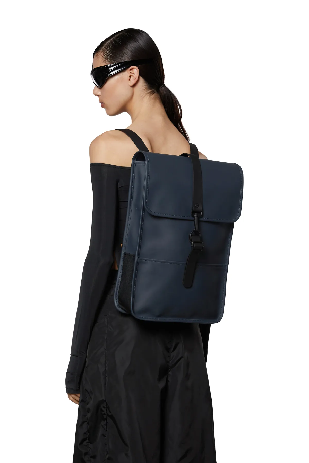 Rains  Rucksack - Dunkelblau - Unifarben