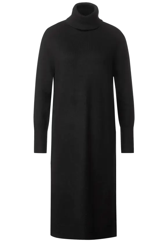 Street One Strickkleid mit Rollkragen