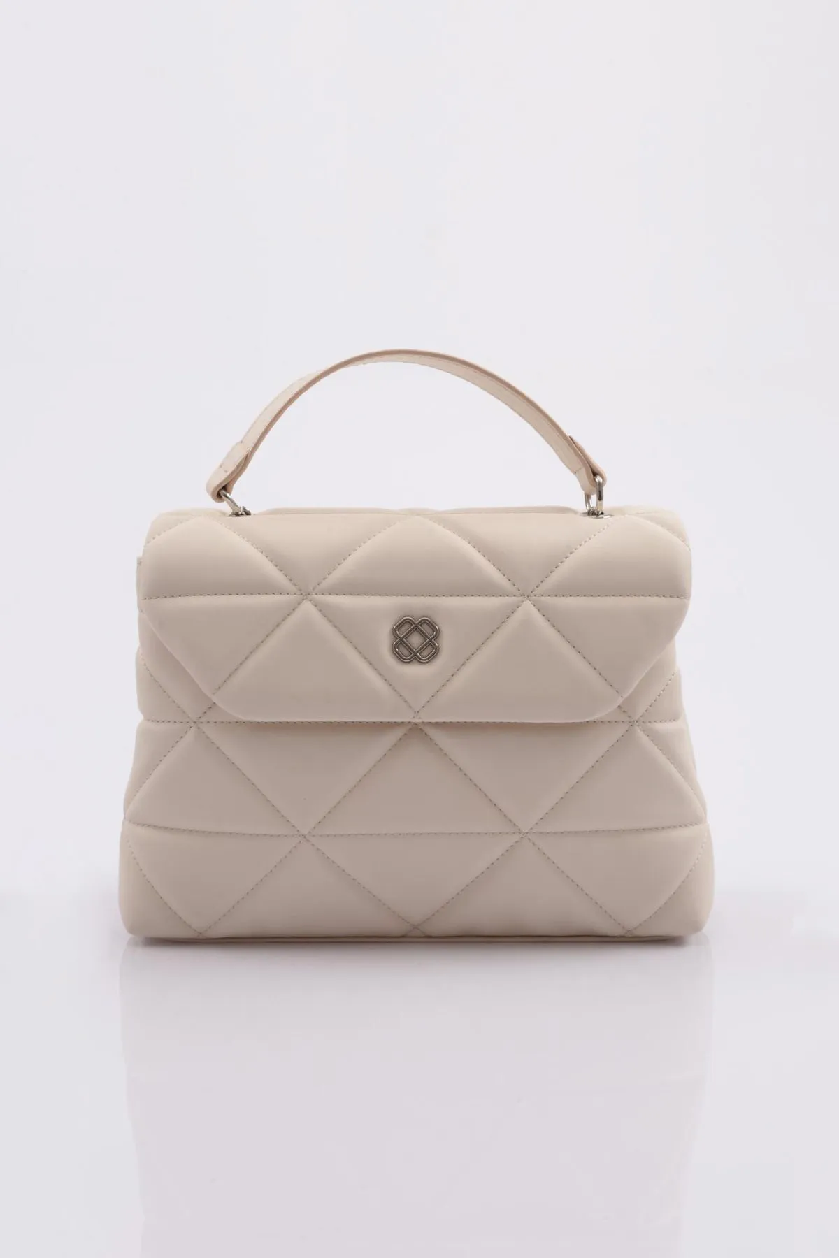 DGN  7267 Modell Beige Damen Schulter- und Umhängetasche