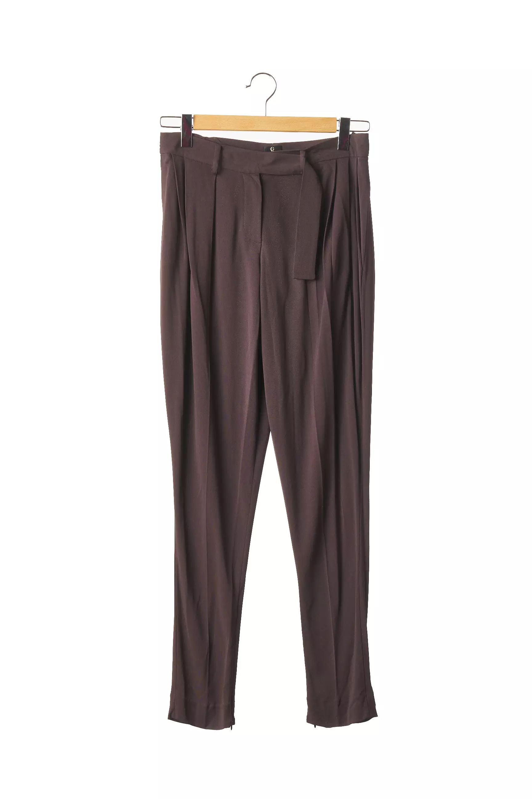 Guy Laroche Pantalons Droits Femme couleur marron