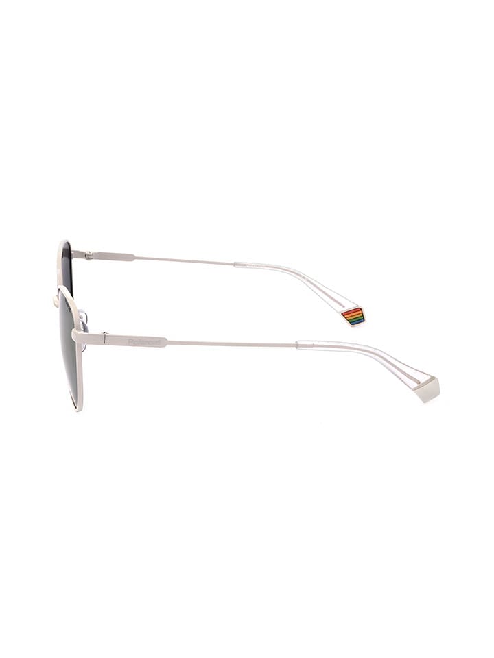 Polaroid Damen-Sonnenbrille in Weiß/ Lila günstig kaufen 55