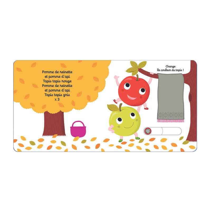 Livre Kiddidoc mes comptines des couleurs - Nathan Jeunesse