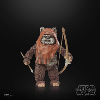Star Wars Episode VI 40th Anniversary Black Series Actionfigur Wicket 15 cm