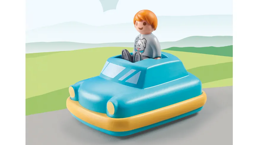 PLAYMOBIL 71323 1.2.3 Push & Go Car