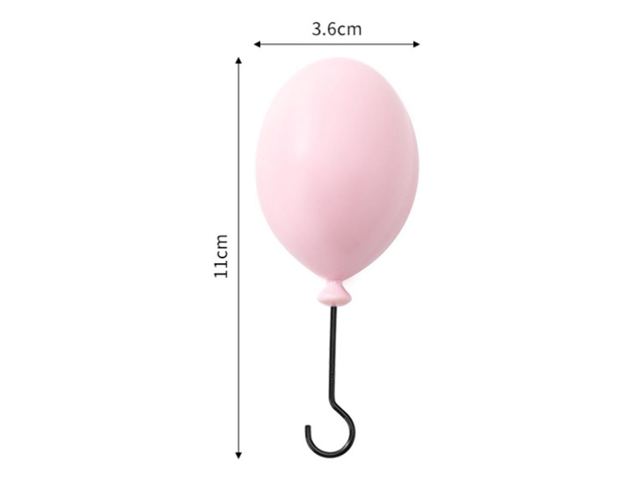 Union Reisen Wandhaken 10 Stück multifunktionale Ballonhaken, (10-St)