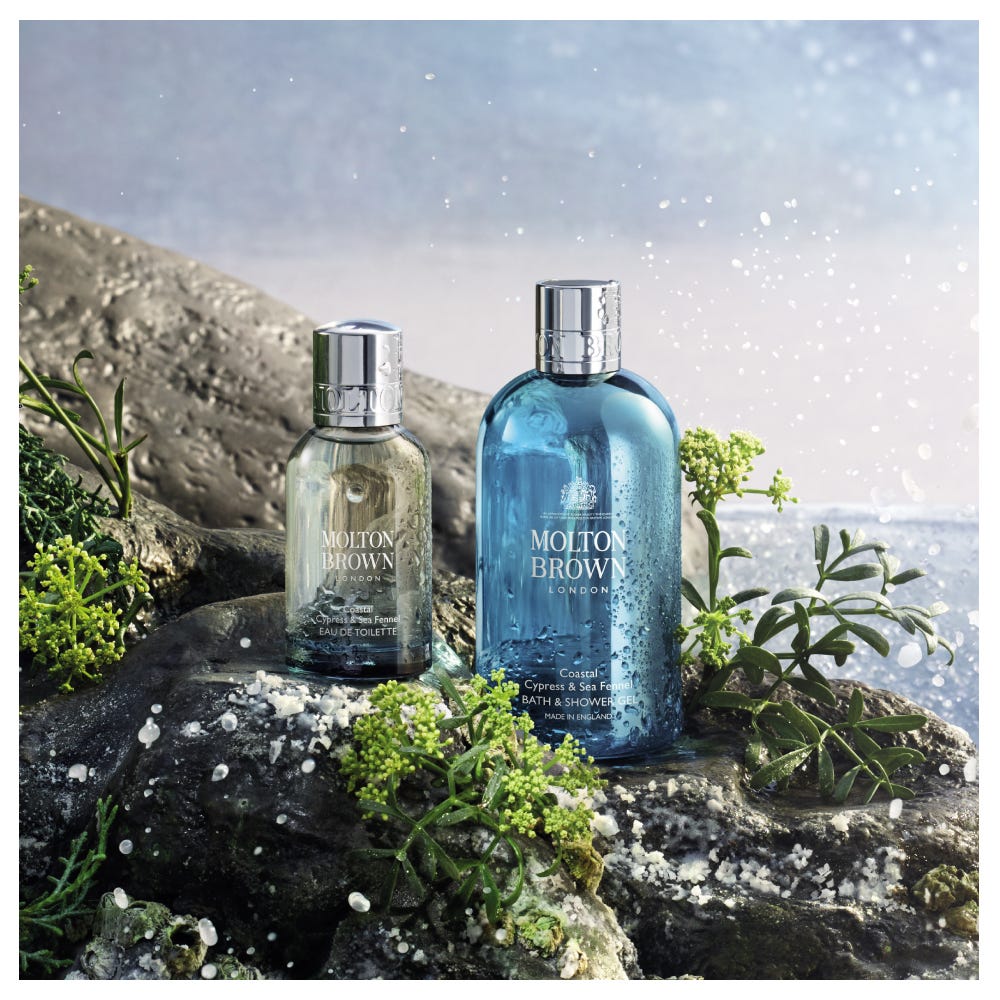 Molton Brown Coastal Cypress & Sea Fennel Bath & Shower Gel 300 ml