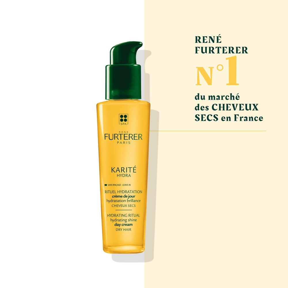 Furterer René Furterer Karité Hydra Crème de jour  hydratation brillance - 30 ml Modèle Voyage