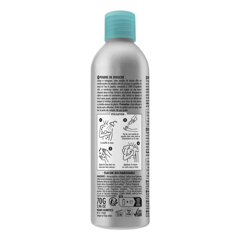 waam POUDRE DE DOUCHE Gel douche en poudre