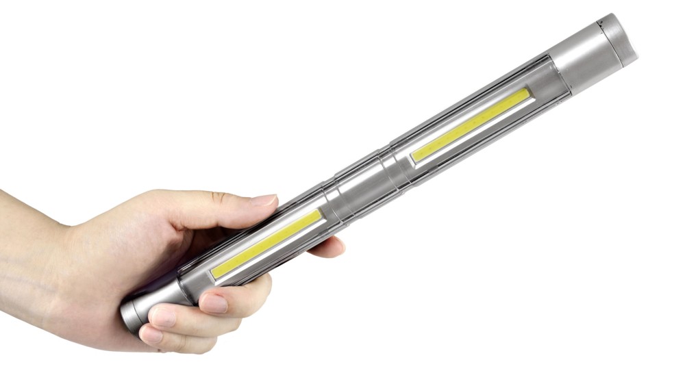 I-Glow Lichtstab 2in1 - Silber
