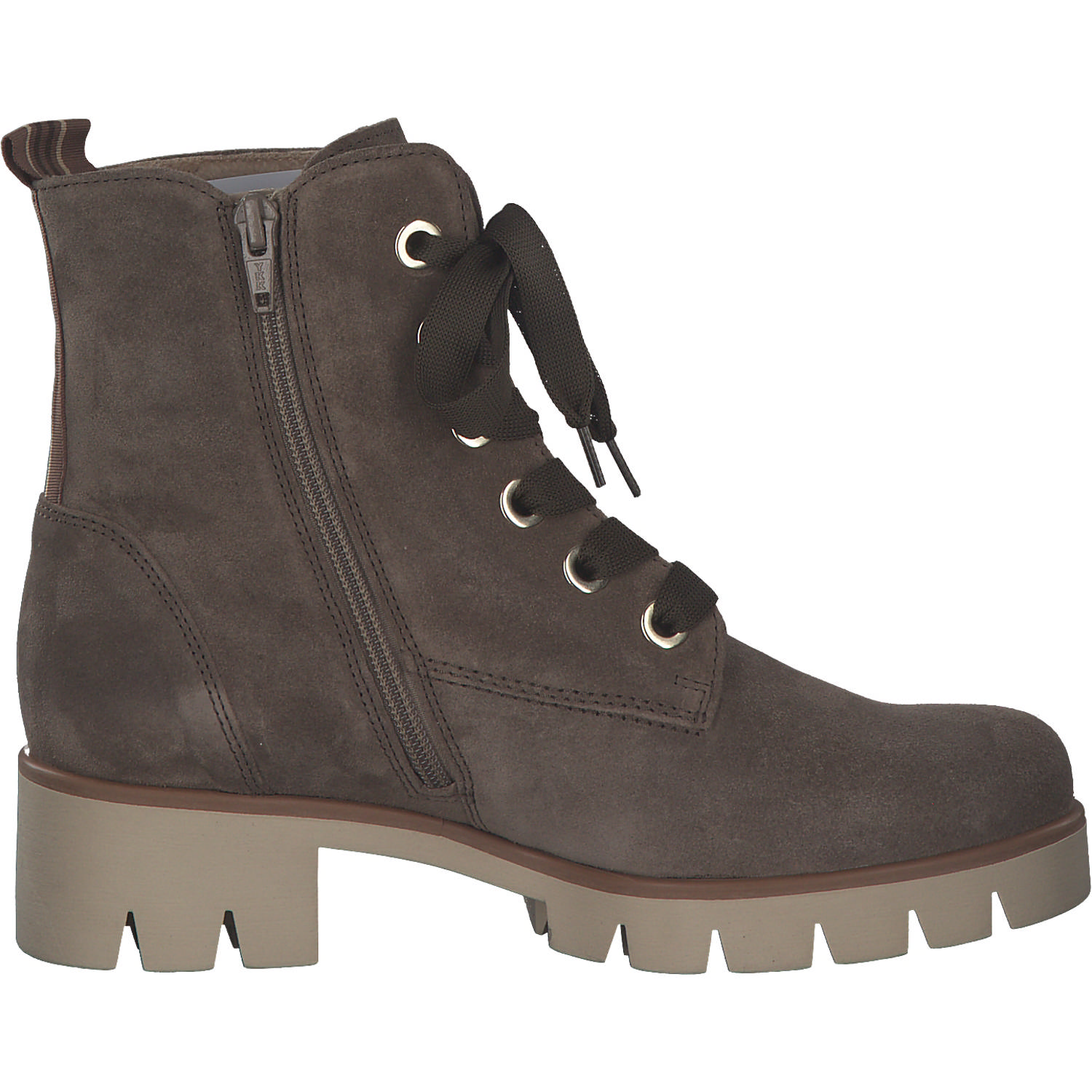 Gabor 91.711, Schnürstiefeletten, Damen, Braun