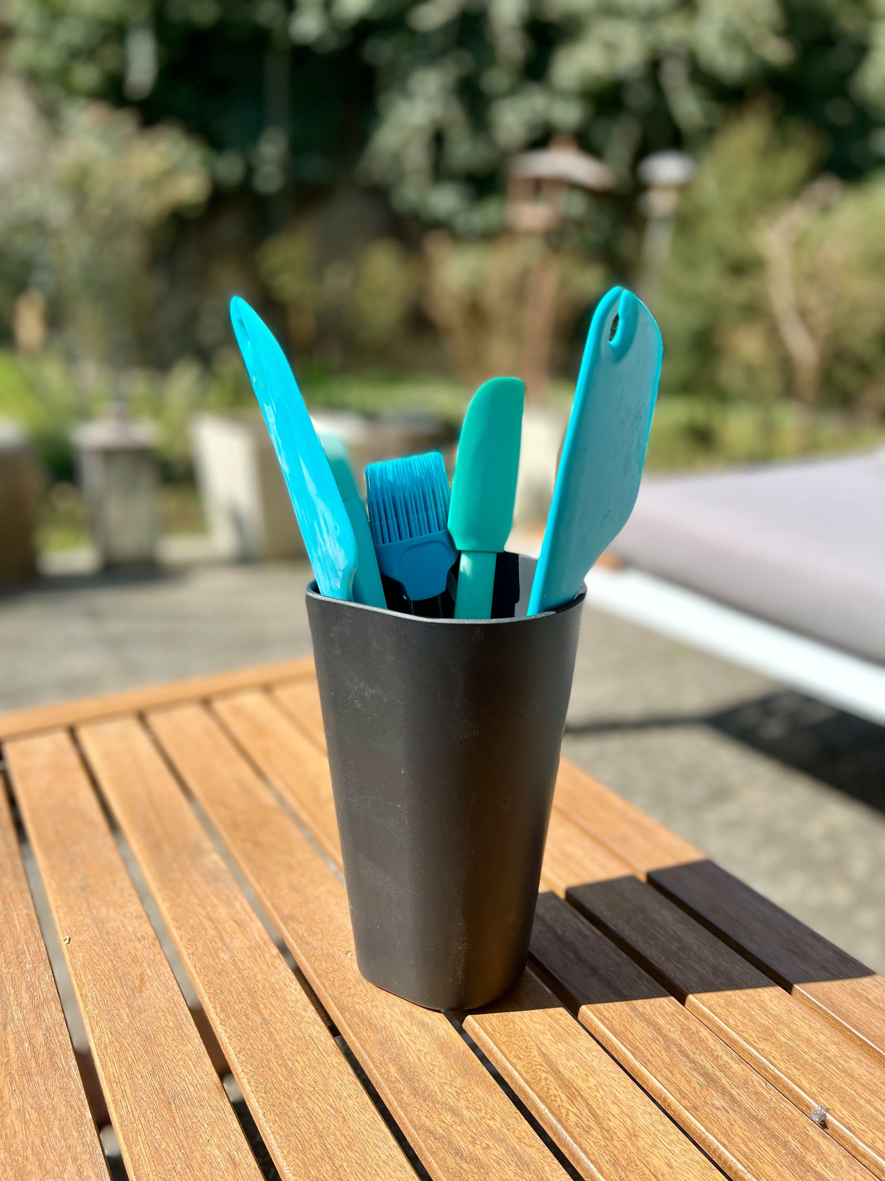KeMar Kitchenware Tischrestebehälter mit Deckel