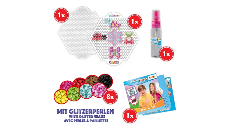 CRAZE - SPLASH BEADYS - Beginner Set Girls