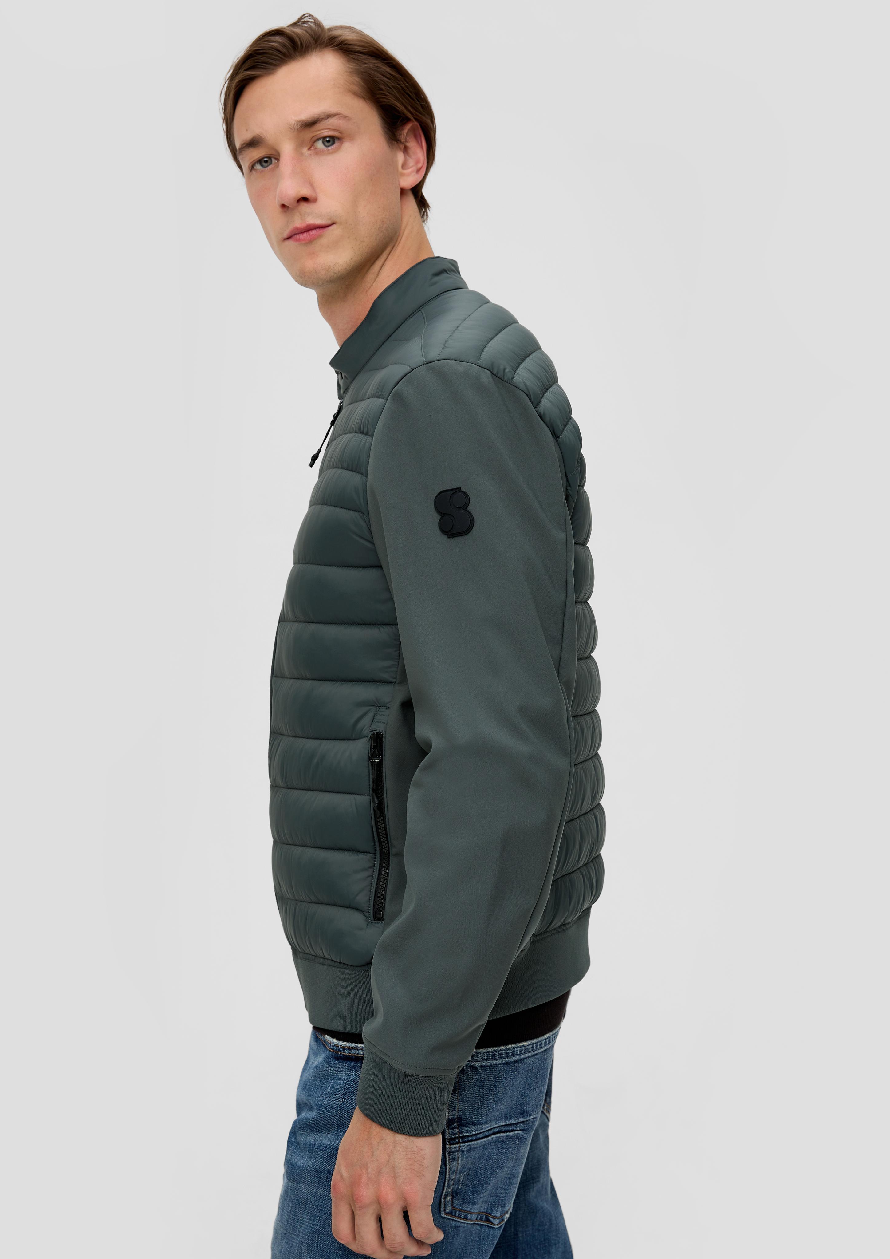 Softshelljacke im Fabricmix  2131733-7909