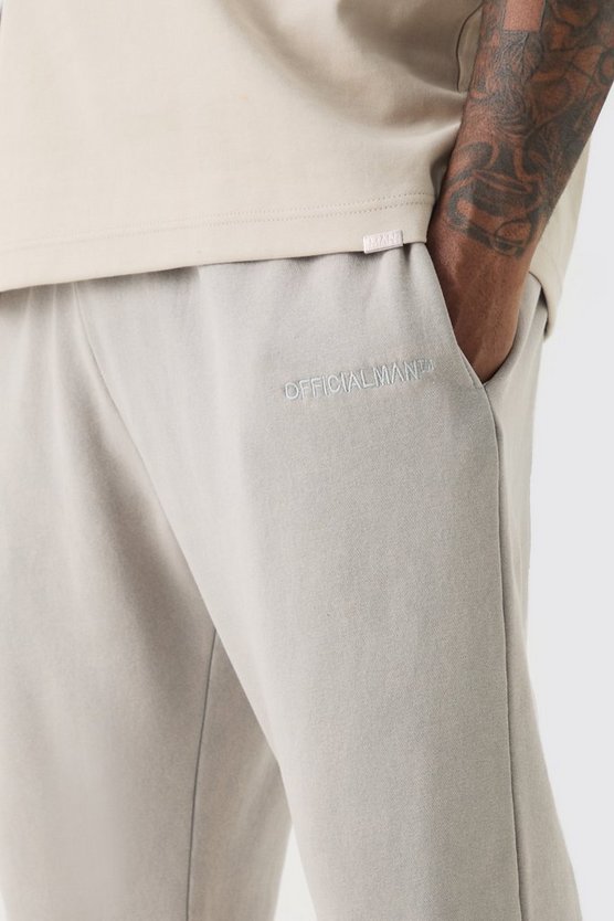Plus Jogginghose mit Official-Print
