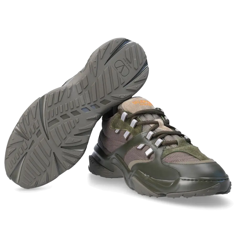 Valentino Garavani - Sneaker low ZX1 Kalbsleder - grün