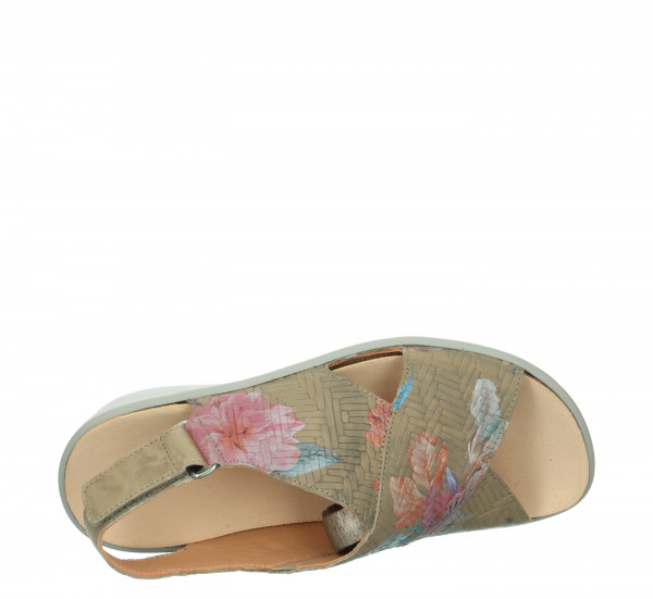 KATE Plateau-Sandale - Sage/Kombi