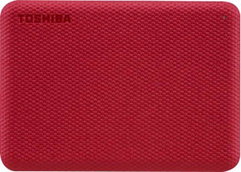 Toshiba Canvio Advance 4TB Red 2020 externe HDD-Festplatte (4 TB) 2,5