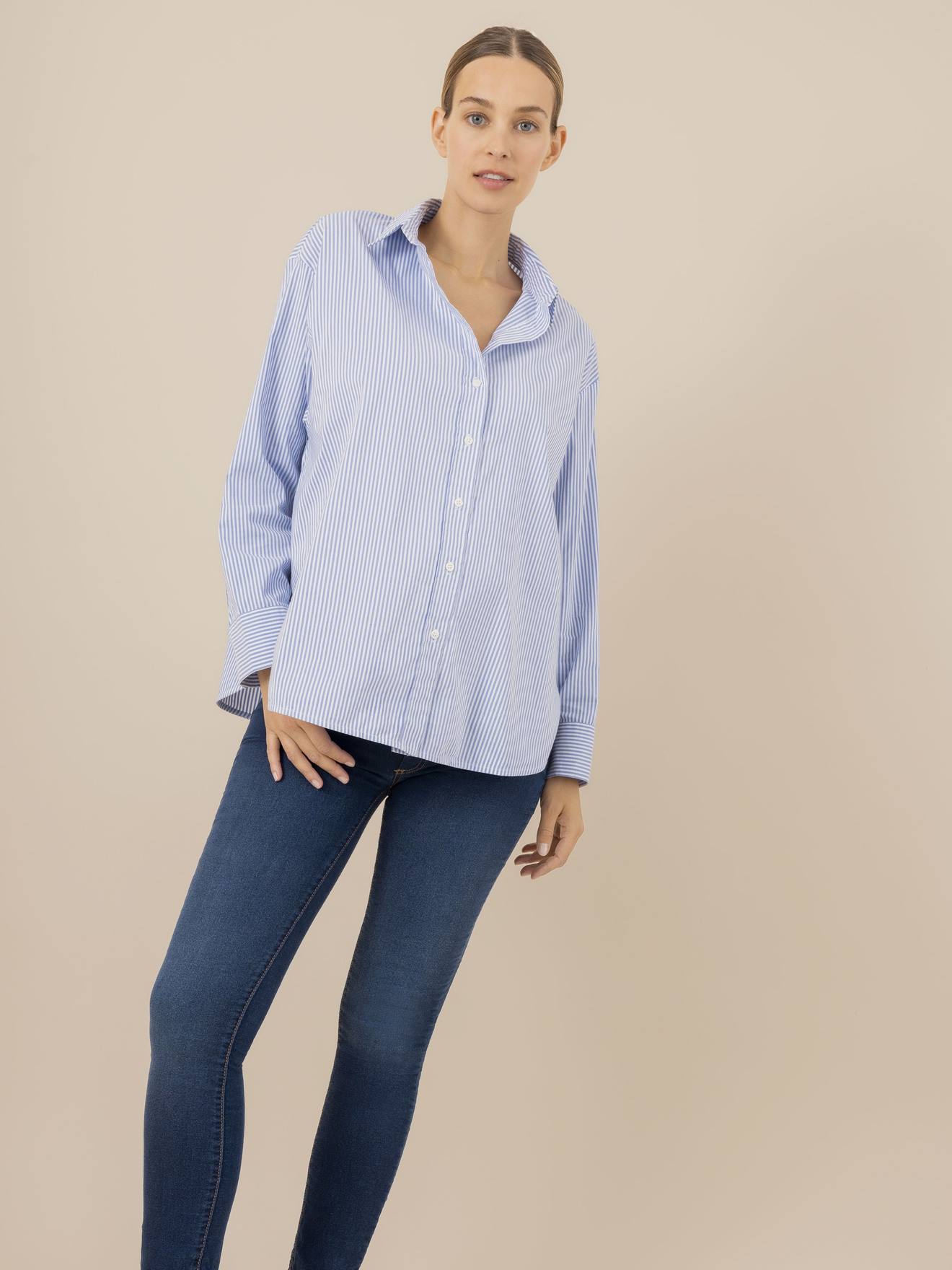 Envie de Fraise Slim-Fit-Jeans für die Schwangerschaft CLASSIC ENVIE DE FRAISE ohne Einsatz - jeansblau