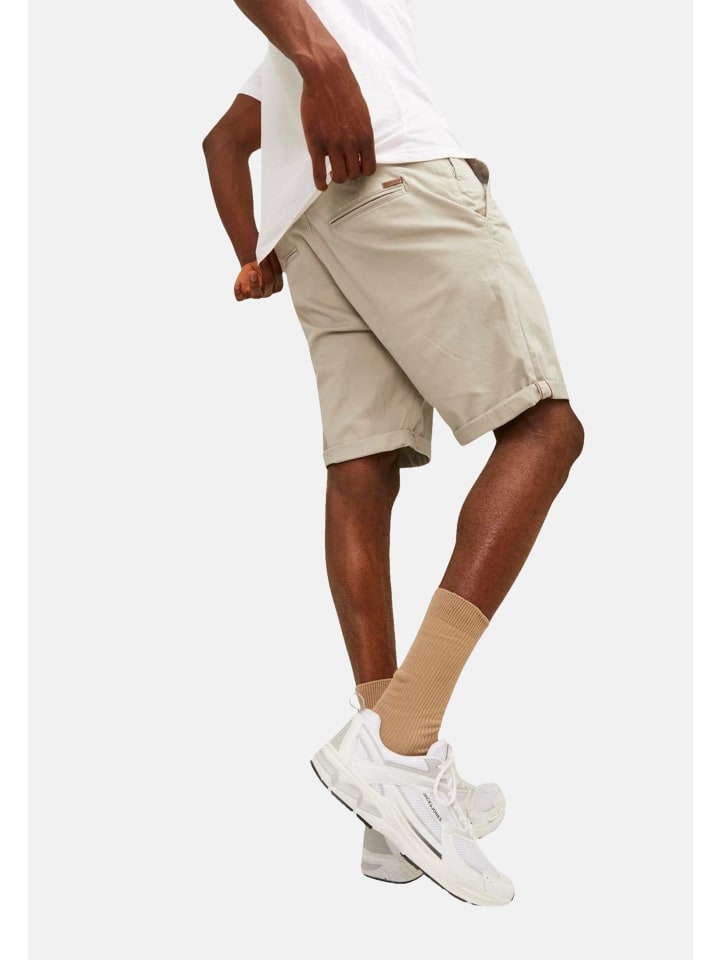 Jack & Jones Shorts 'Bowie' in beige günstig kaufen