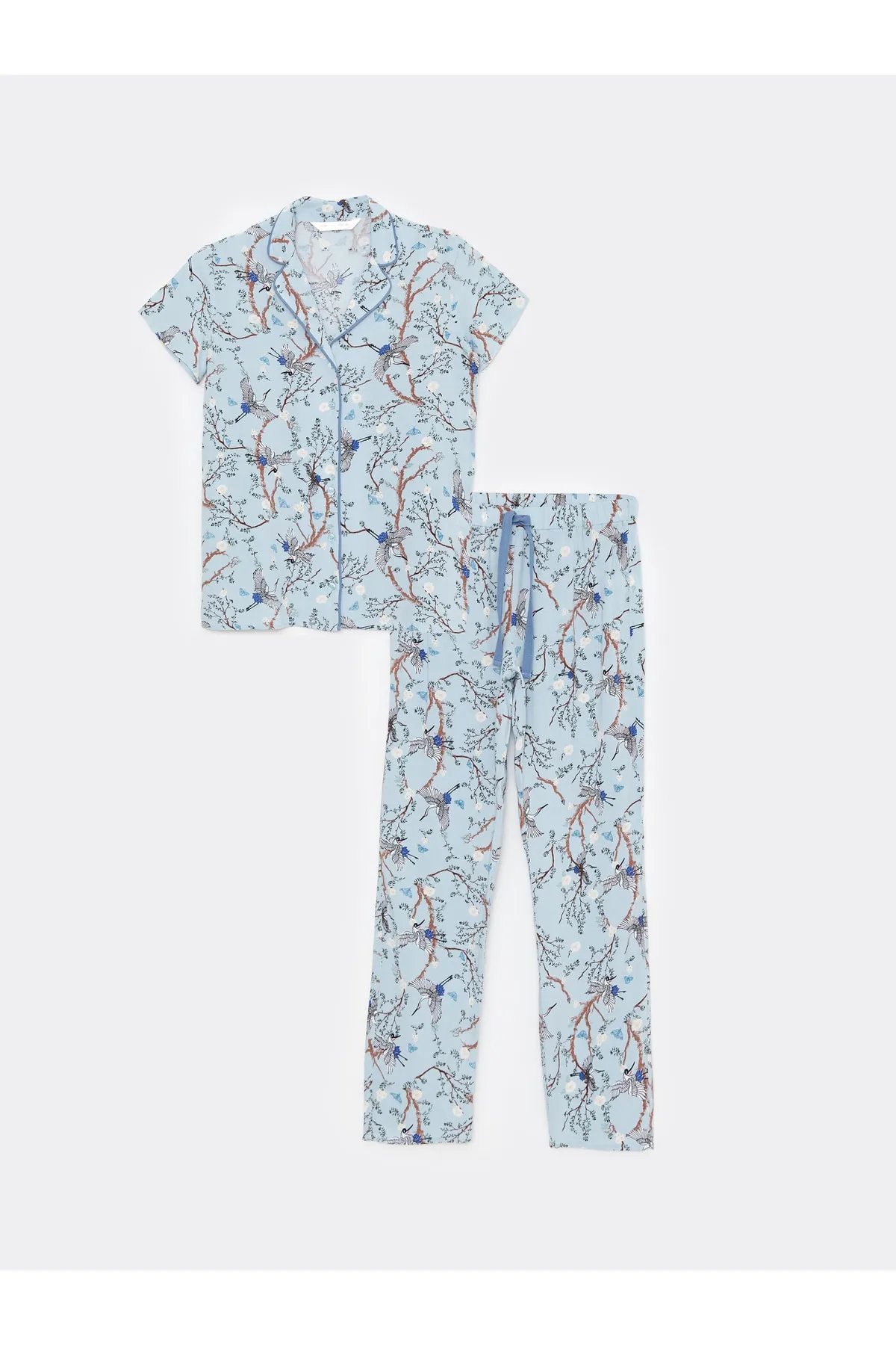 LC Waikiki  Pyjama set - Blau - Print