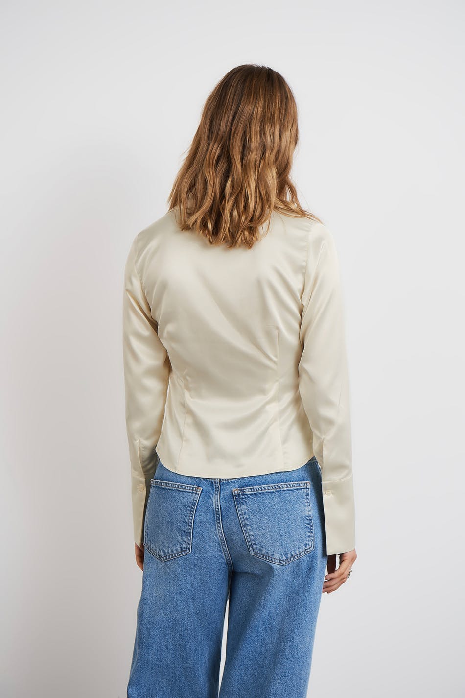 Chania satin shirt