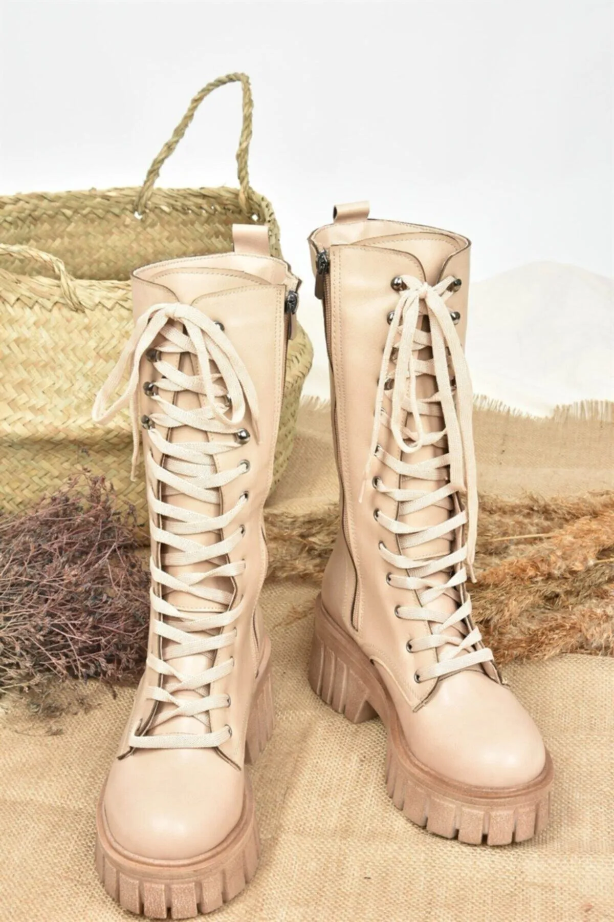 Fox Shoes  Hautdicke Damenstiefel L996081009
