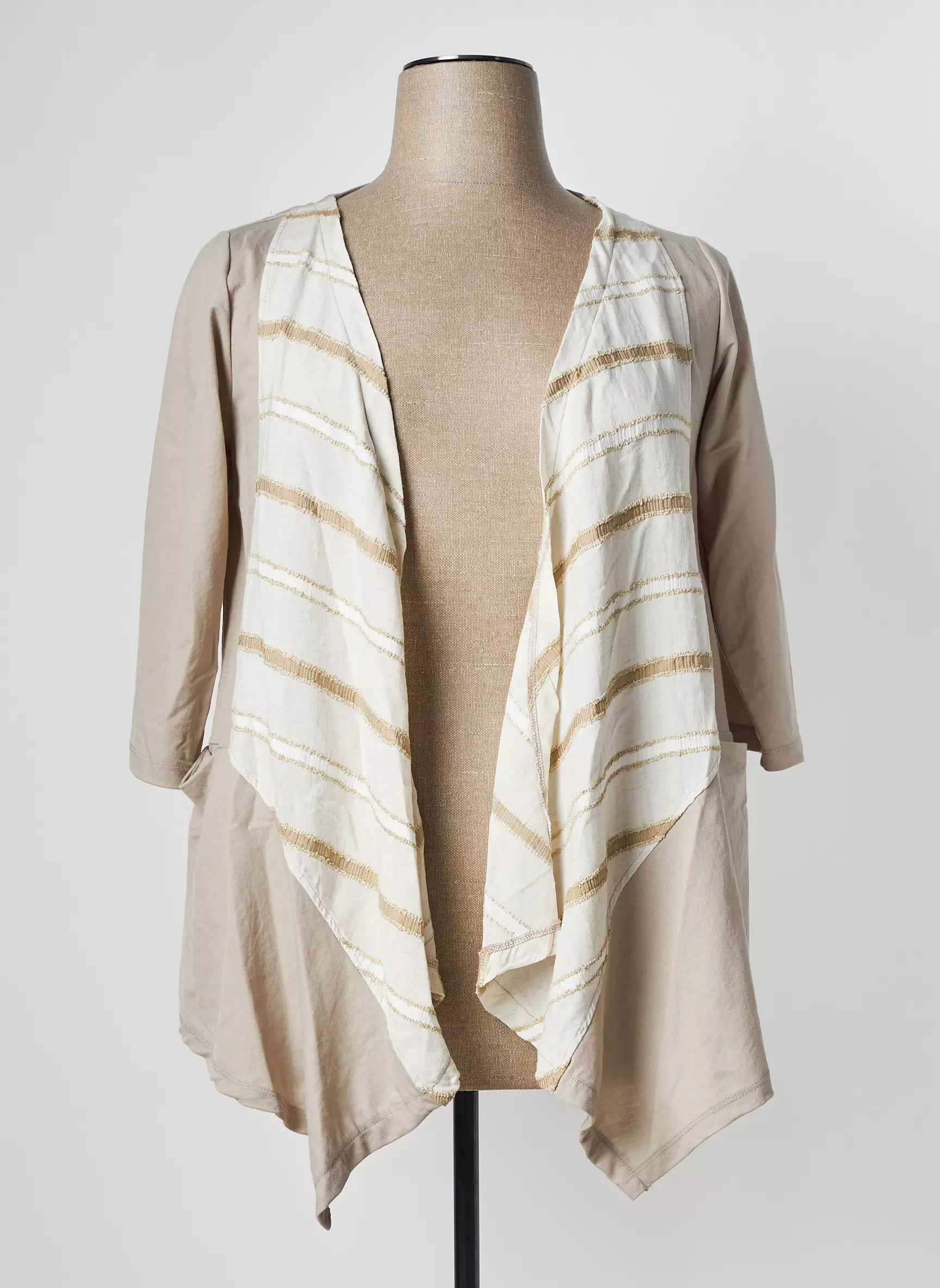 G Oze Vestecasual Femme couleur beige