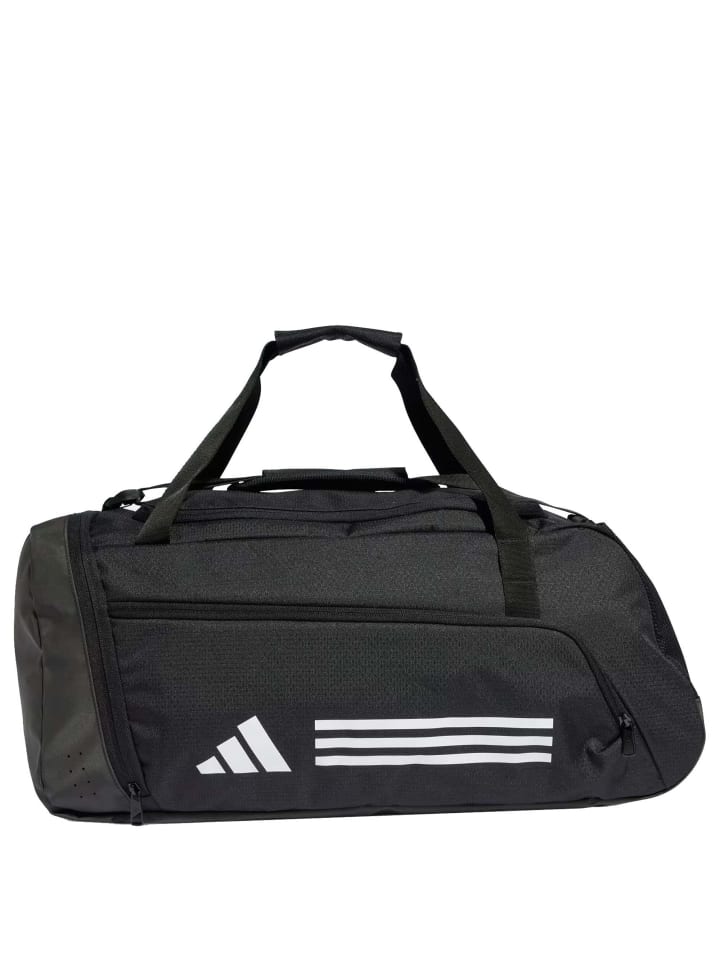 adidas Tiro Duffle 52  - Sporttasche 57 cm M (darkblue/white) in schwarz weiß günstig kaufen onesize