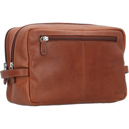 Esquire Dallas Kulturbeutel Leder 27 cm