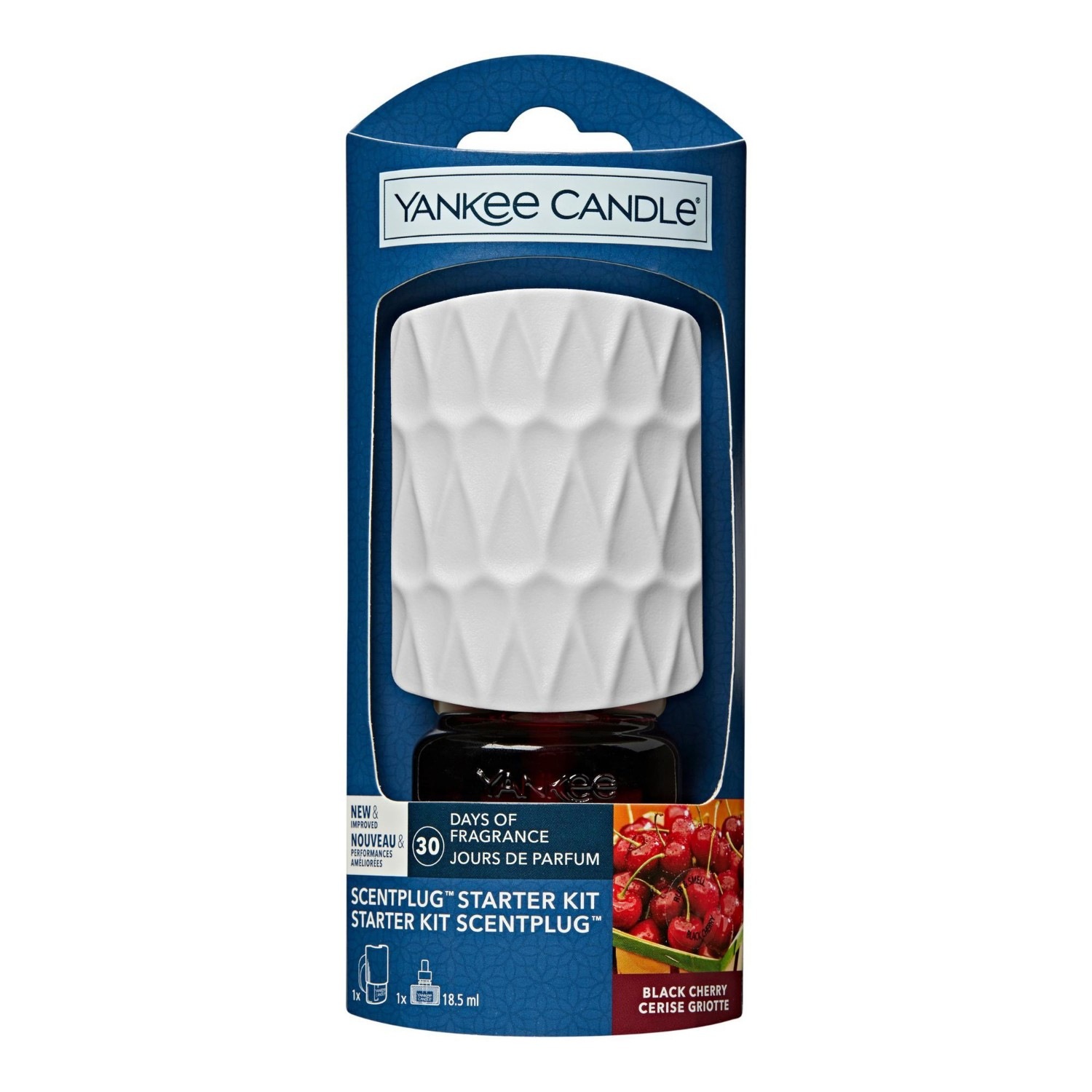 Scent Plug Kit Organic Pattern Black Cherry
