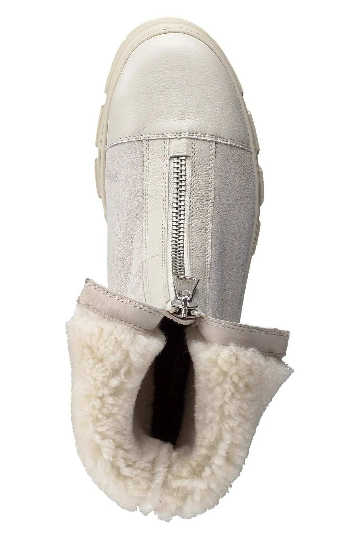 Paul Green  Stiefelette - Beige - Flacher Absatz