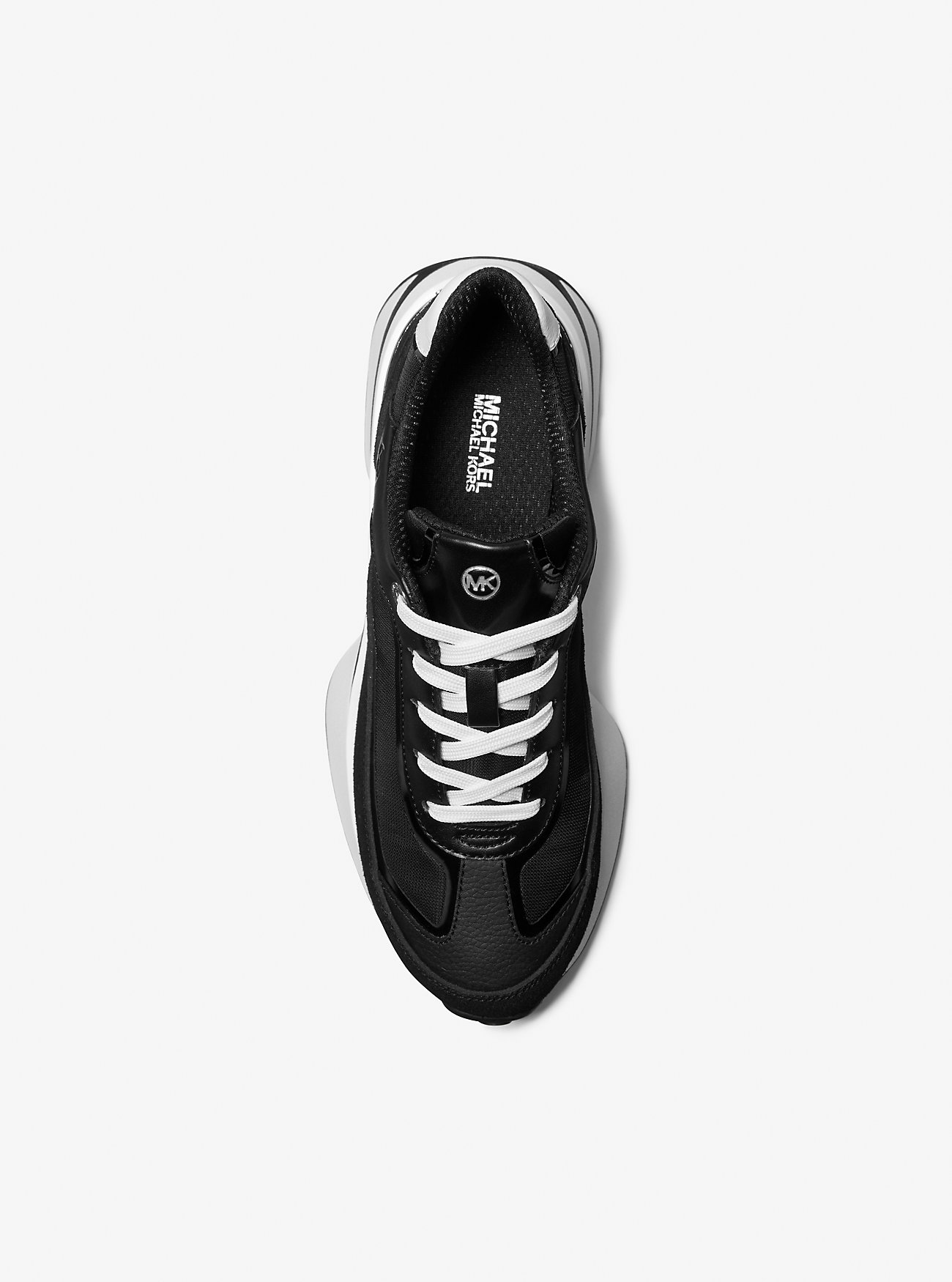 Ari Suede Trainer - BLACK