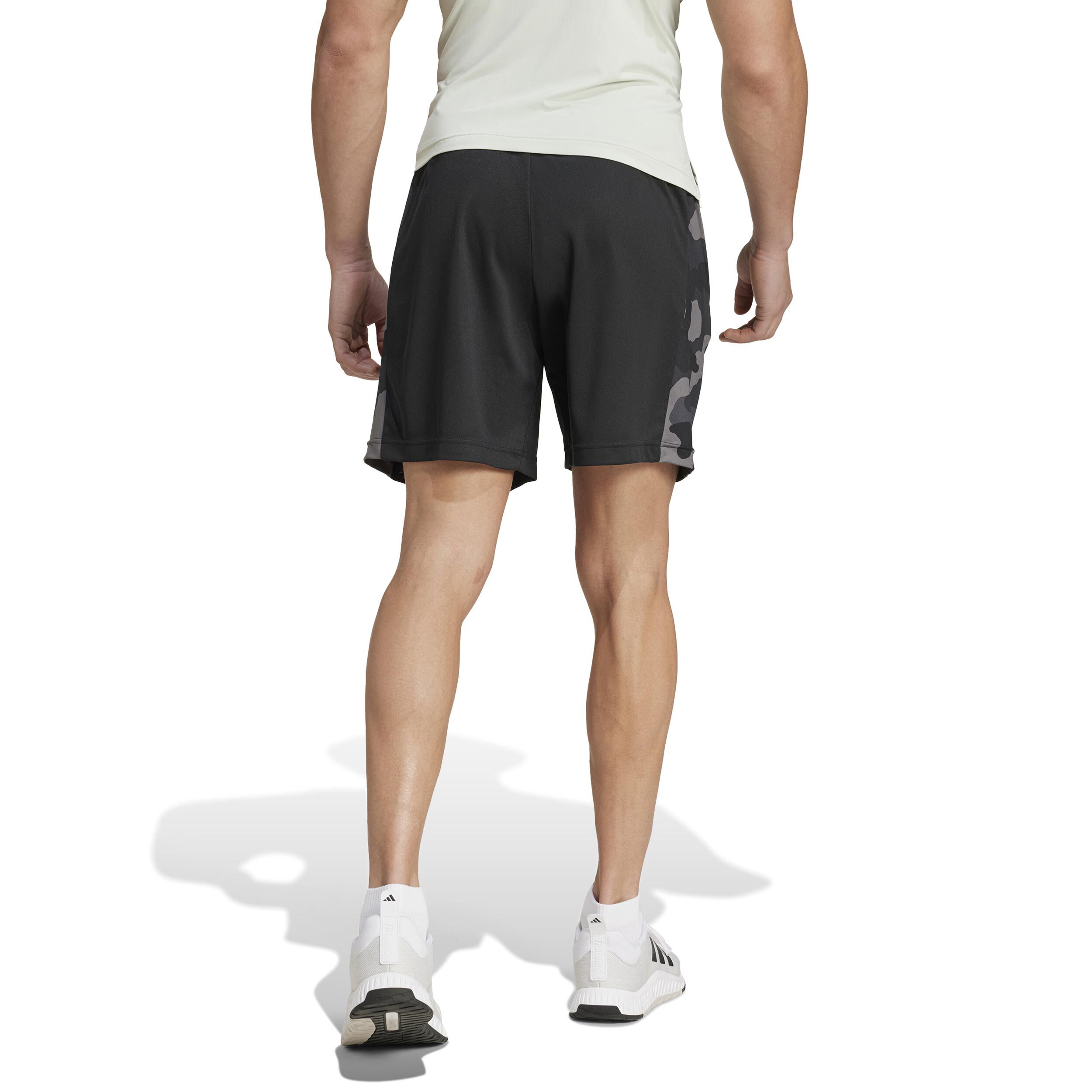 Camo Shorts Herren - Schwarz, Grau