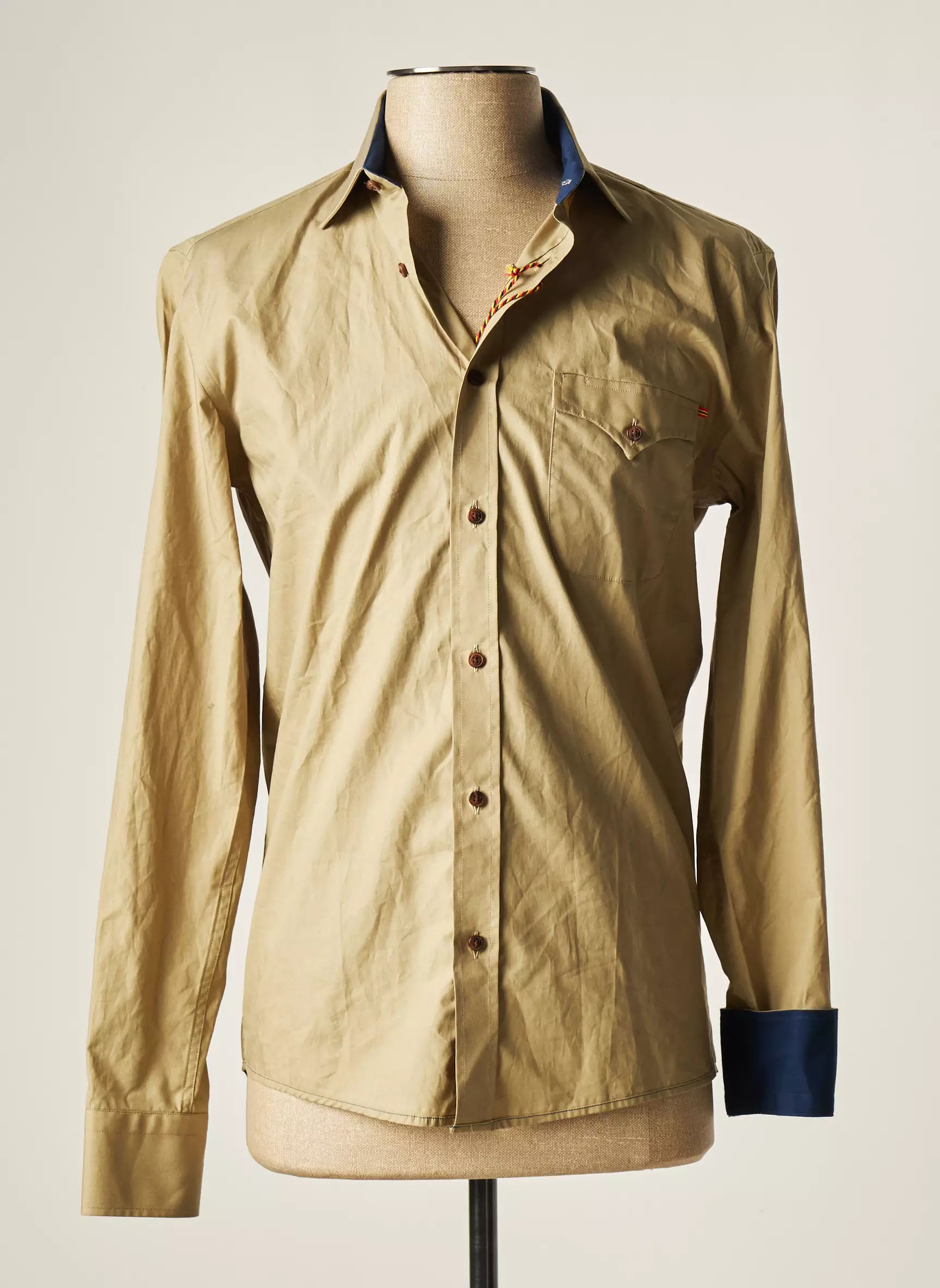 L Impeccable Marcel Manches Longues Homme couleur vert