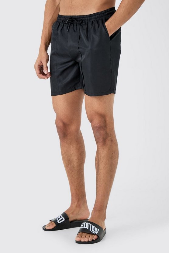 Mittellange Badehose