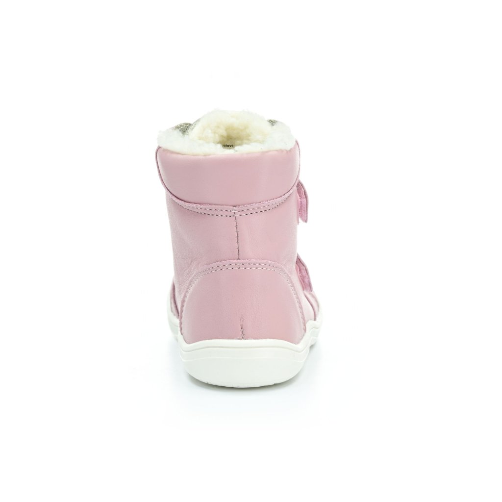 Baby Bare Febo Winter Candy (mit Membran/Asfaltico) rosa Barfußstiefeletten