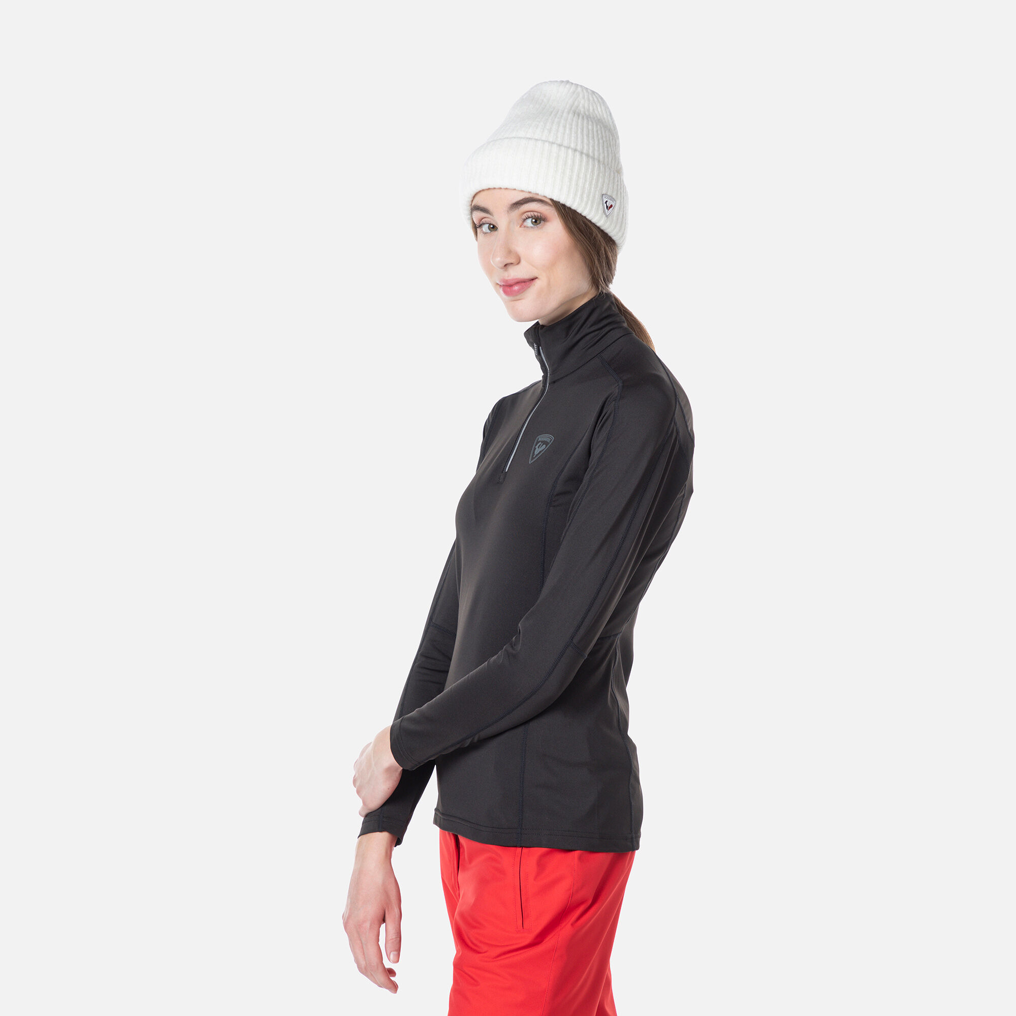 Première couche demi-zip Classique femme