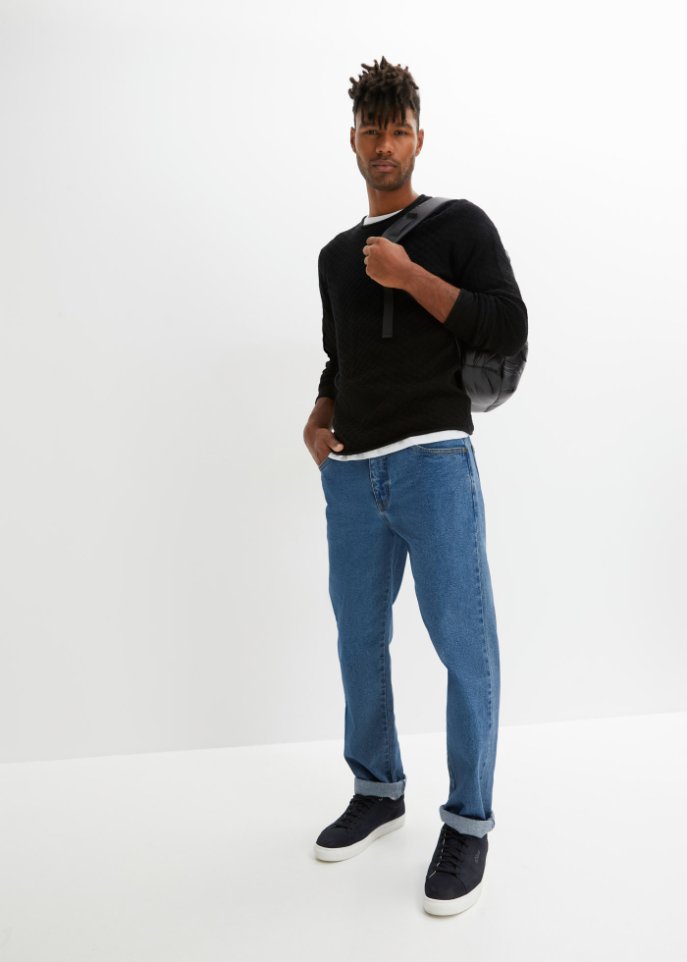 Pullover mit recycelter Baumwolle