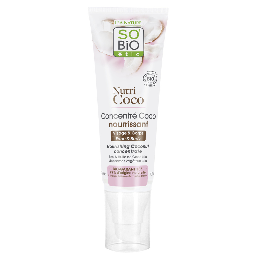 LÉA NATURE SO BiO étic Concentré Coco nourrissant, Visage & Corps, Nutri Coco Concentré coco