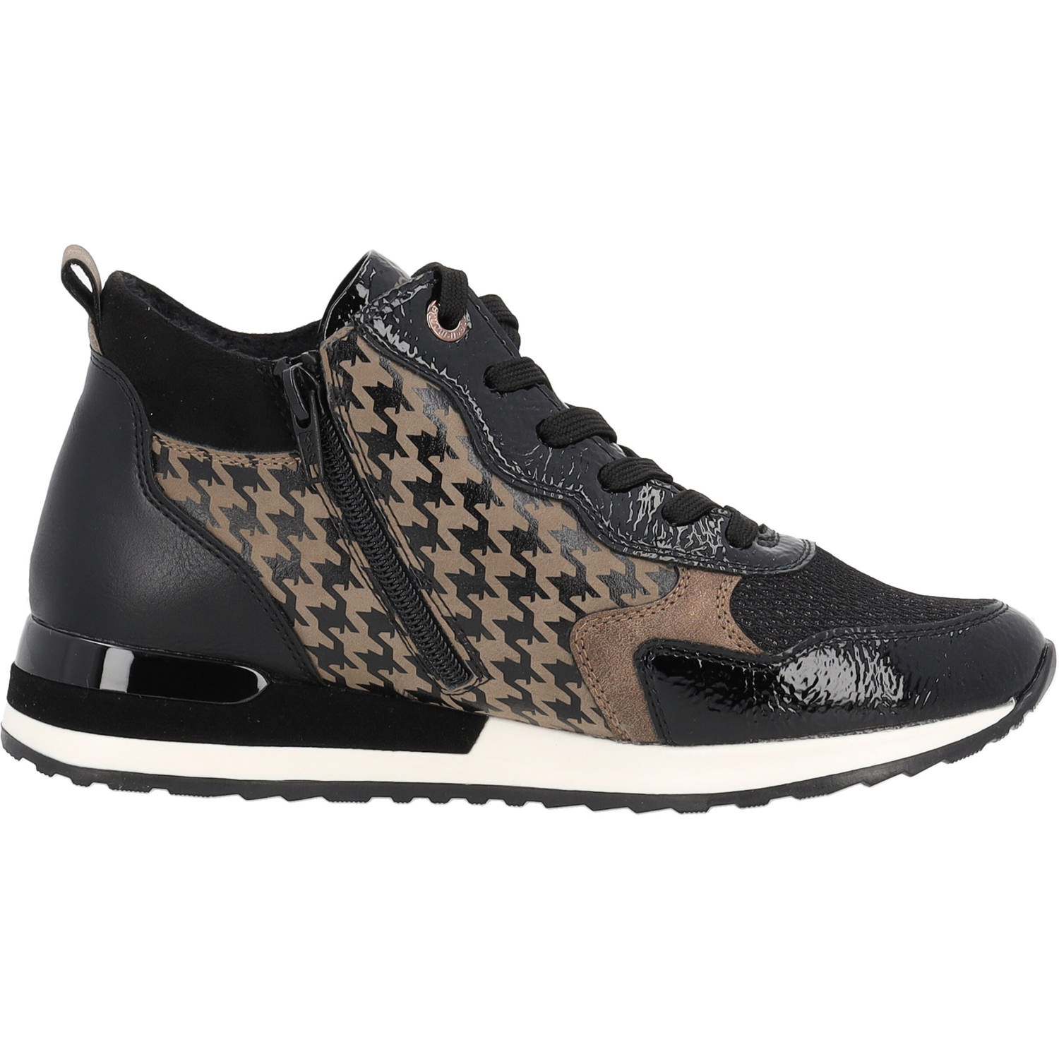 Remonte R2577, Schnürschuhe, Damen, Schwarz