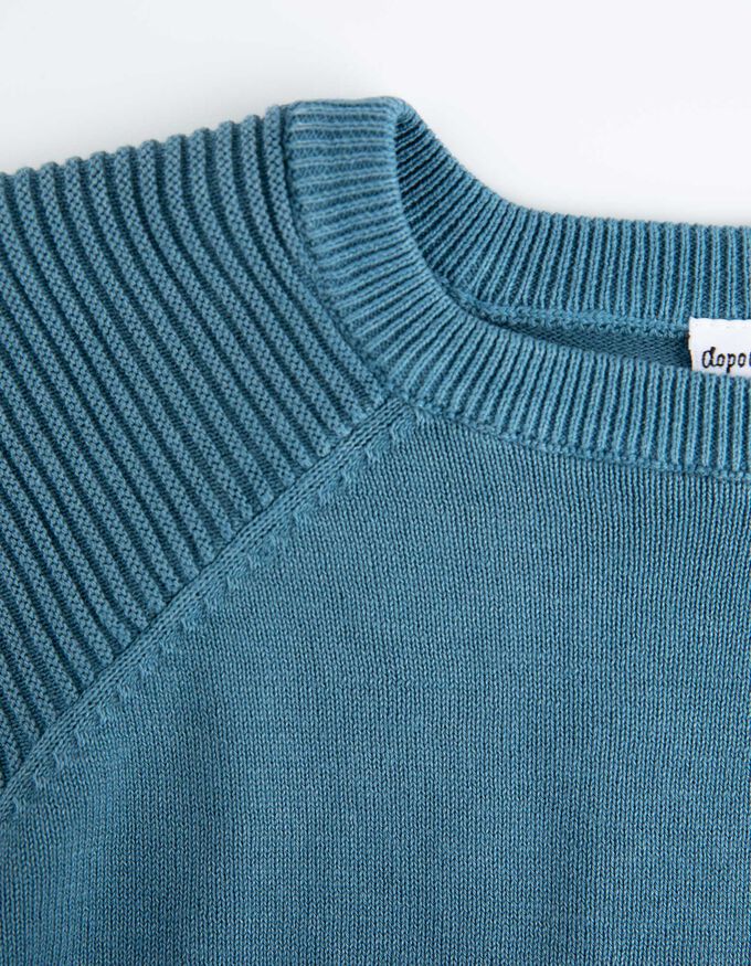 Strickpullover - Labelpatch