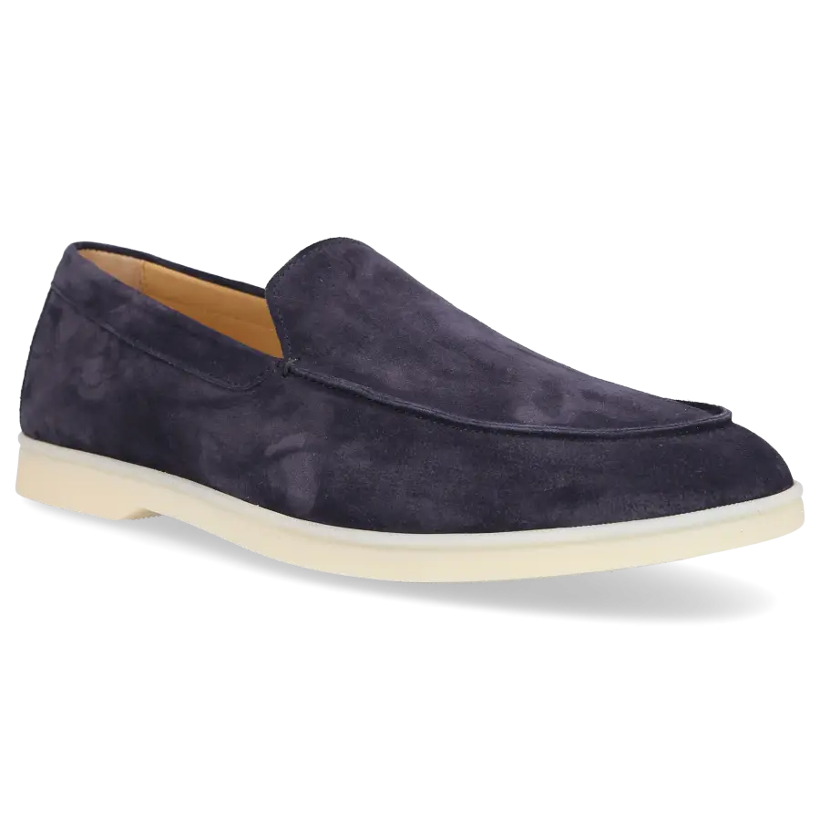 Henderson - Loafer PANAREA Veloursleder - blau