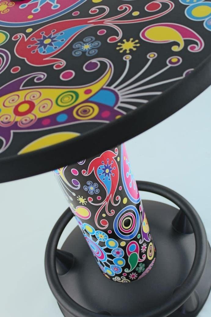 Stehtisch SEVERIN Stehtisch Quick Table Design Floral, Bistrotisch