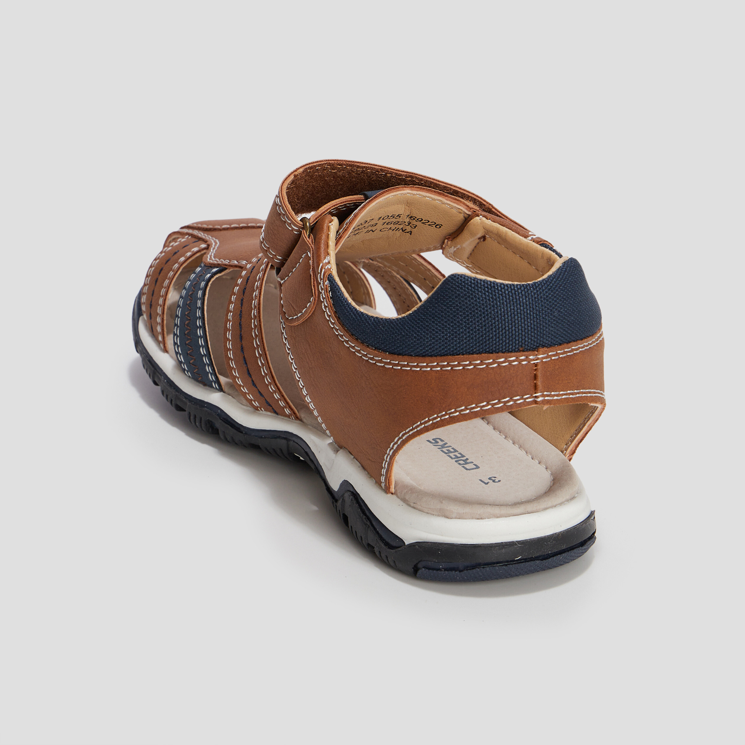 Sandales Creeks marron garçon | La Halle
