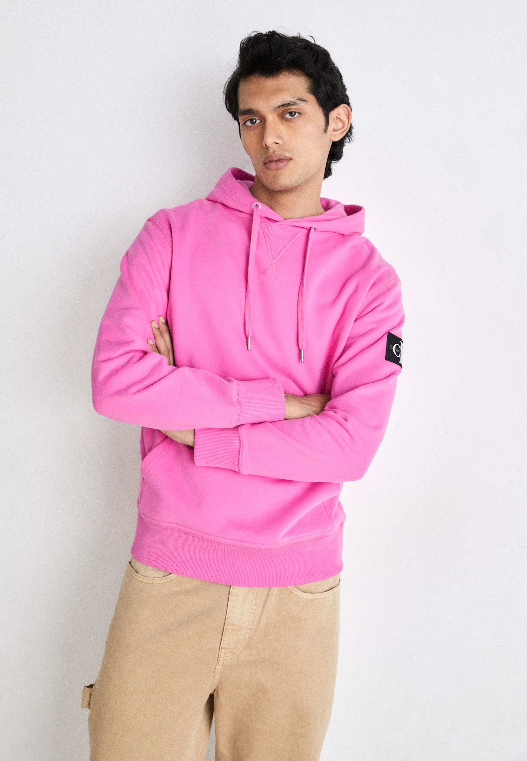 Sudadera con capucha y logo de Calvin Klein Jeans