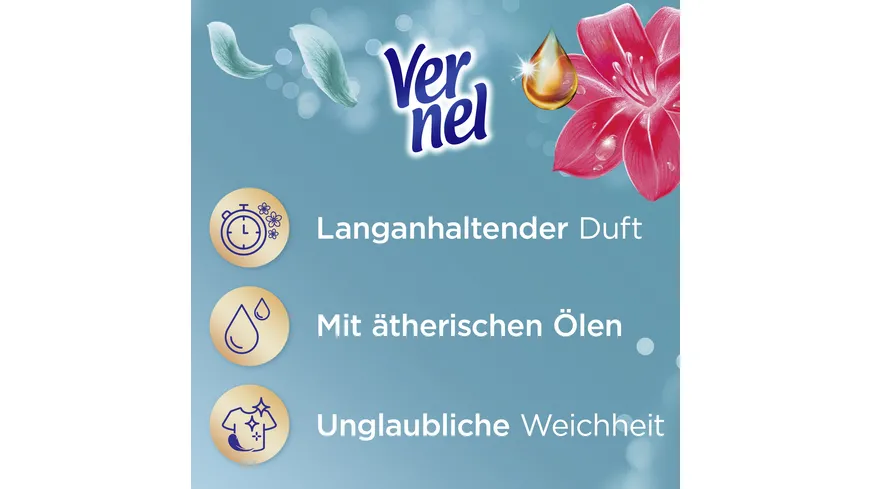 Vernel Weichspüler Aromatherapie Zauberhafte Malediven 37 WL 814 ml